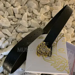 Original Versace Medusa Head Belt for Men