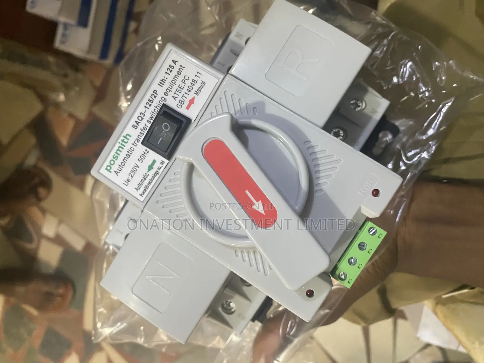 Automatic Changeover Switch 125a 2p