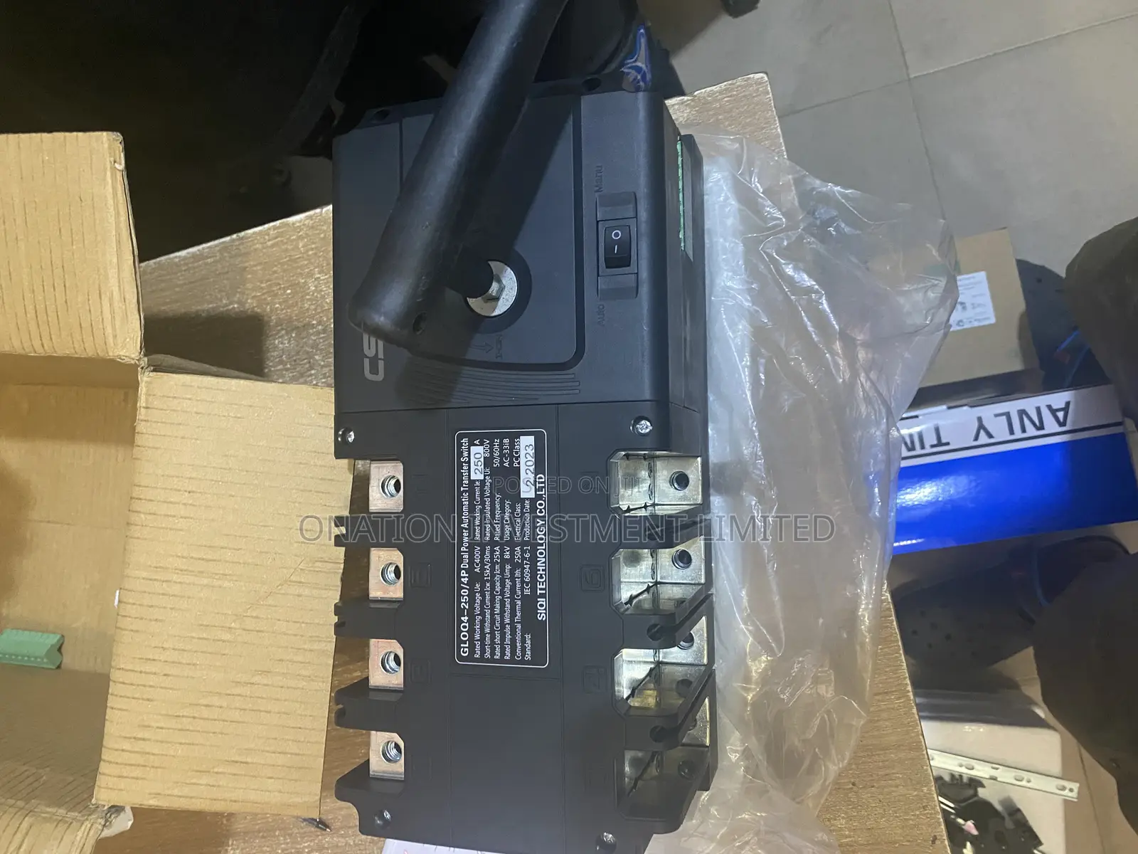 250a 4p Industrial Automatic Changeover Switch CSQ