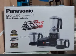 1000 Watts Panasonic Blender With 3 Cups. Stainless Steel
