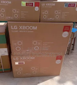 3500 Watts Lg X Boom Sound System With Bluetooth