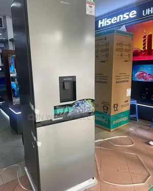 Hisense 264l Bottom Freezer Double Door Fridge Wit Dispenser