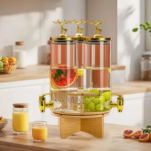 Juice Dispensers Large Capacity 5.5l With Rotating Stand