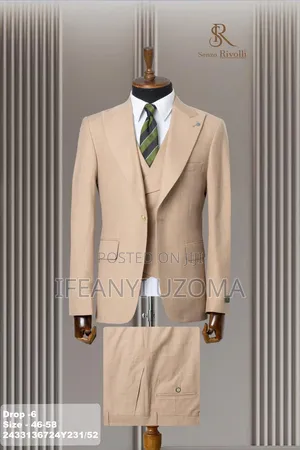Original Three Pieces Turkey Plain Suit
