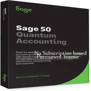 Sage 50 Quantum Accounting 2026 (5 Users) Permanent License.