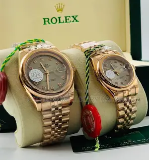 Rolex Quality Luxury Men Chain Strap Wristwatch