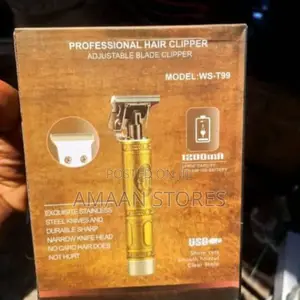 Ws-T99 Professional Cordless Hair Clipper