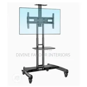 Plasma and LCD Tv Trolley - Black
