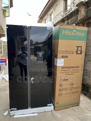 Hisense 529l Side-by-Side Refrigerator With Inverter Techn