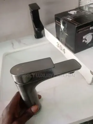 Gray Color W K Heavy  Gauge Basin Mixer Tap