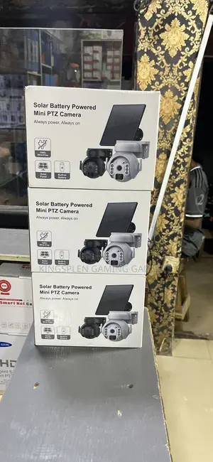 4g Solar Battery Powered Mini PTZ Camera Ubox 12x Zoom