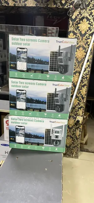 Wifi Solar Dual Lens Camera V380 App