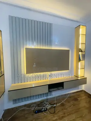 Tv Console With High Gloss Board