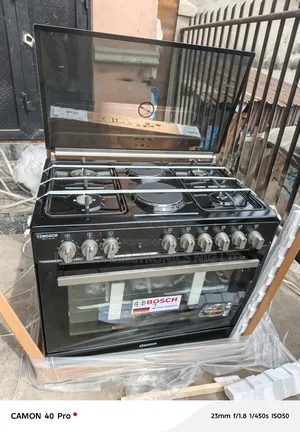 Original Bosch 4+2 90cm Standing Gas Electric Cooker