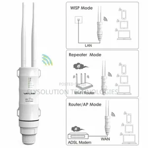 Wavlink Ac1200 Wifi Extender High Power Outdoor 2.4g + 5g