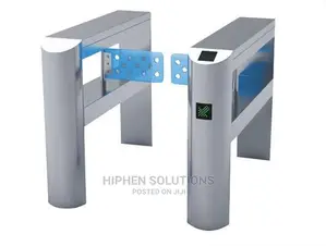 Bluewing Automatic Turnstile Single or Dual Passage Swing Barrier Gate