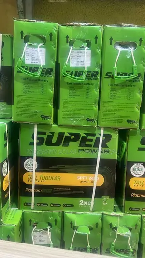 240ah 12v Super Power Tall Tubular Batteries Are Available