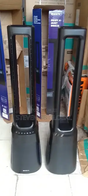 Maxi Bladeless Fan 42 Inch Black (150pd-Ams)