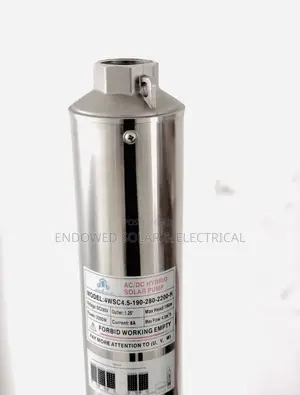 3hp Ac/Dc S Pumps Are Available in Stock