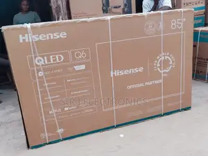 85" Hisense Qled Smart Television (Original) + Warranty