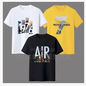 Yixin 3 PCS/Sets Tshirt T-Shirt Men Polo Shirt Men Clothes