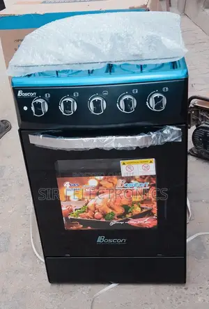 Boscon All Gas (4 Burner) Standing Cooker With Oven / Grill