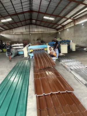 0.70mm Ovenbaked Aluminium Roofing Sheet For Industrial Use