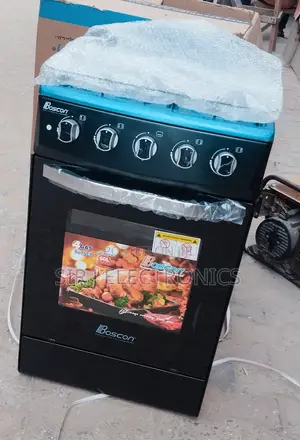 Brand New Boscon 4burner Standing Gas Cooker With Oven/Grill