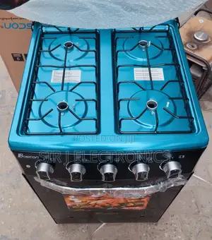 4burner Brand New Boscon Standing Gas Cooker + Oven + Grill