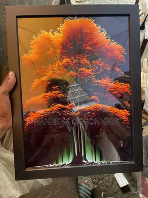 Plant Painting Self-Adhesive Artwork