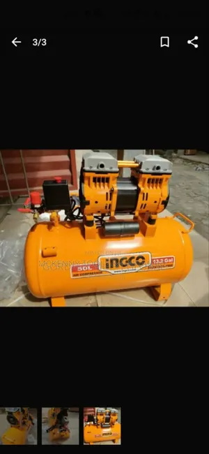 This Is an Ingco 50l (13.2 Gallon) Air Compressor,