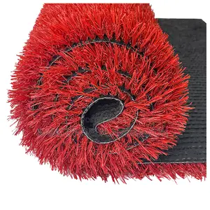 Top Grade Red Artificial Grass