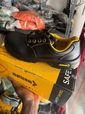 Mallcom Doxle Gold Durable And Quality Safety Shoe 👞