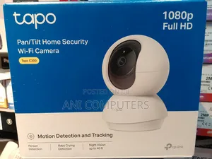 Tapo Pan/Tilt Home Security Wifi Camera 1080p Fullhd