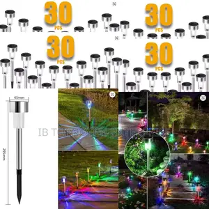 120pcs Multi-Color Solar Lights for Lawn Garden Masterpiece