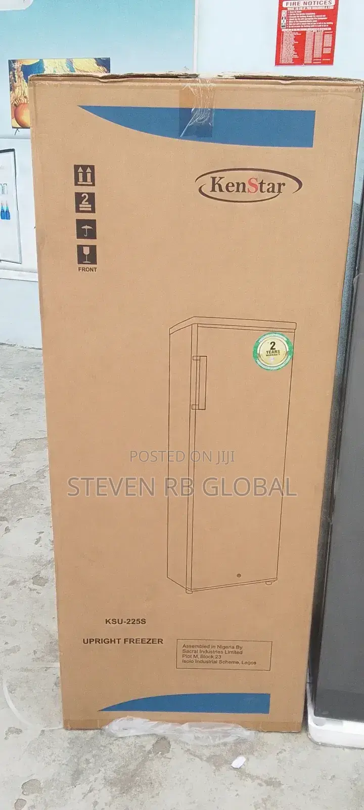 Kenstar 177l Up Right Freezer Ksu-225s