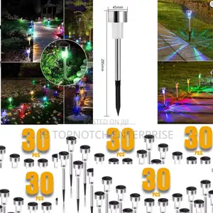 150pcs Multi-Color Solar Light Transforming Your Garden Lawn