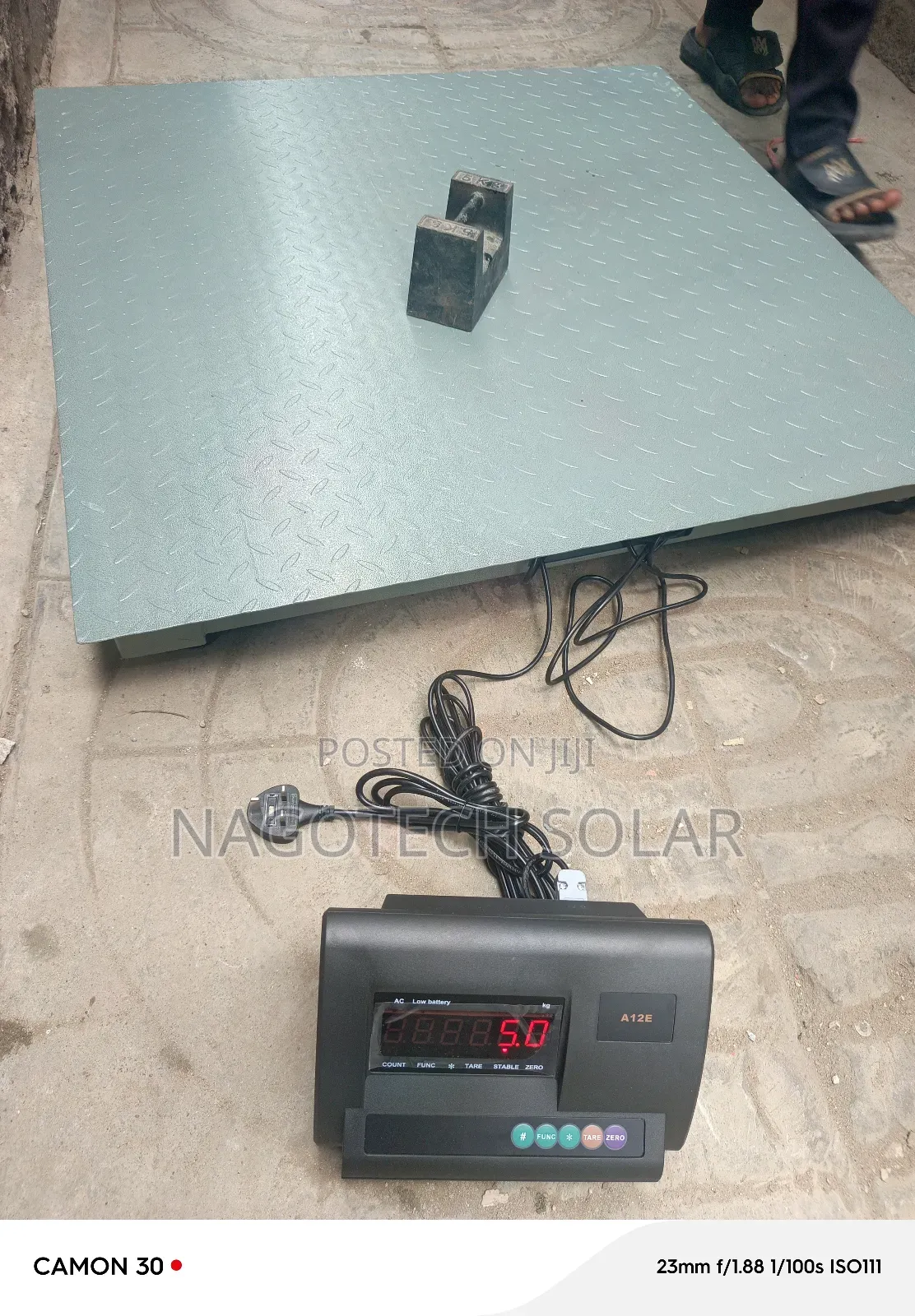 Abio 5ton Digital Floor Scale