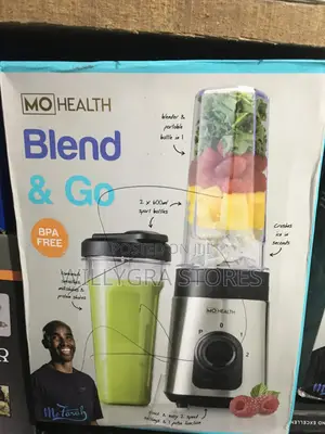 Mo Health Blend Go Blender Ice Crusher