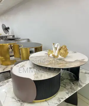 High Quality Ceramic Top 2in1 Center Table 
