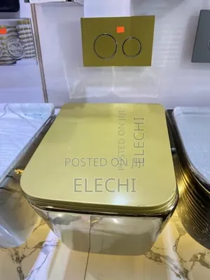 Gold Wall Hung Water Closet (Wc)