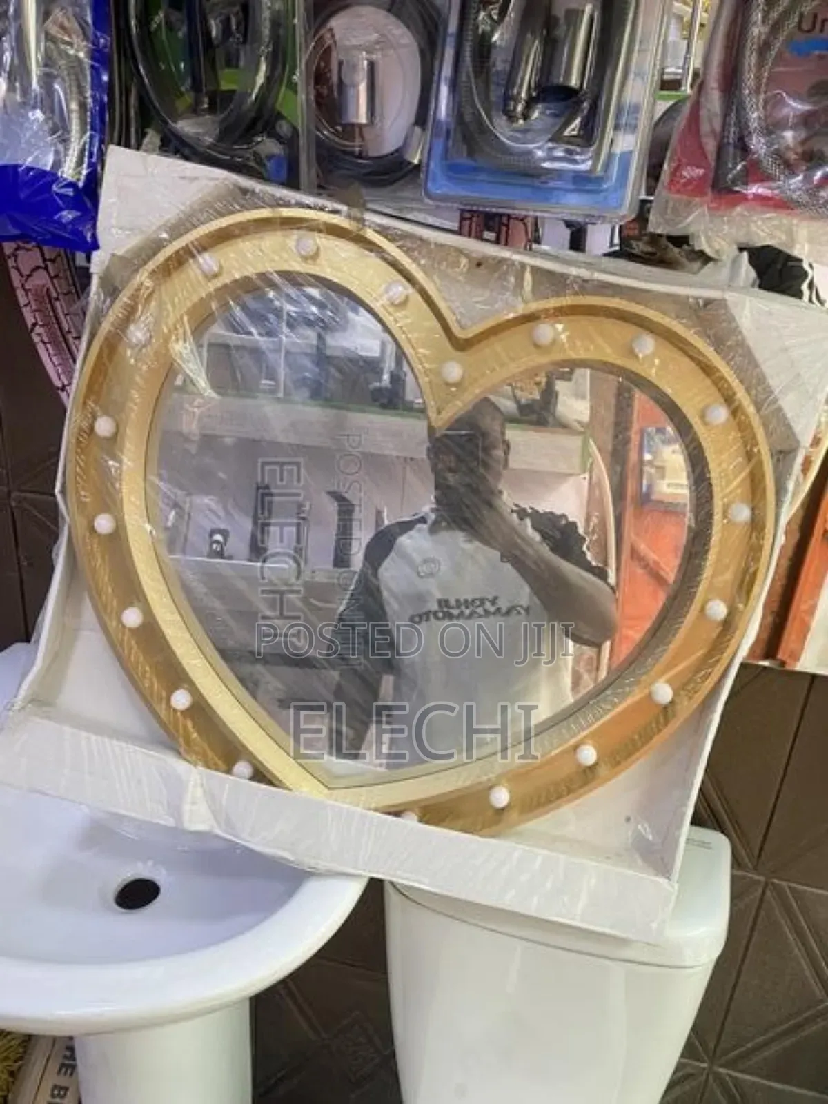 Gold Frame Mirror