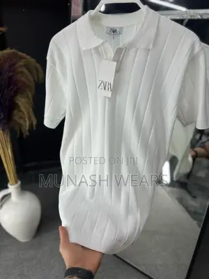 Zara Polo Available in Green and White S-3xl