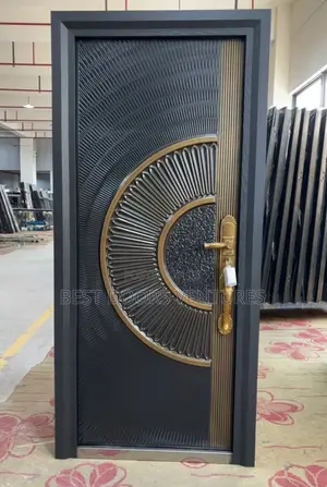 3ft by 7ft Copper Security Door Series 02