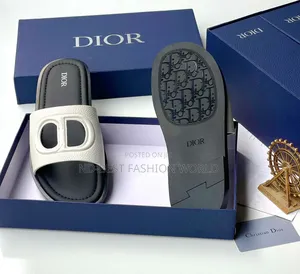 Dior Leather Slippers