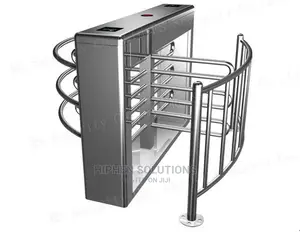 Half Height Single Turnstile Barrier Gate Remote Control.JPG