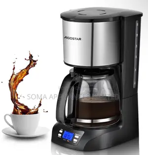 Aigostar Programmable Filter Coffee Machine With Anti-Drip
