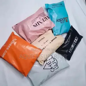 Small Custom Printed Courier Nylon Bag for Shipping, Lagos, Moq:100pcs