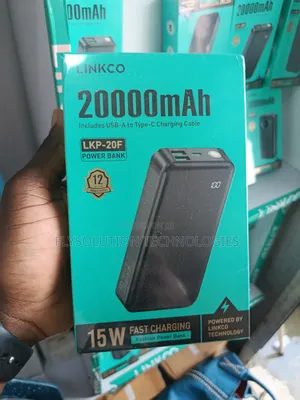 Linkco LKP-20f 20000mah 15w Fast Charging Power Bank
