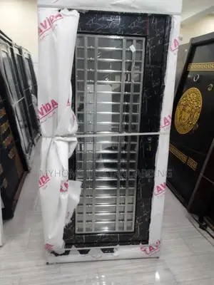 3ft Quality Glass Marble Door